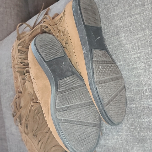 Rampage Calumet brown fringed boots - Picture 2 of 4